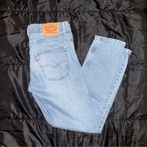 Levi's 512 Sky Blue Denim Jeans
